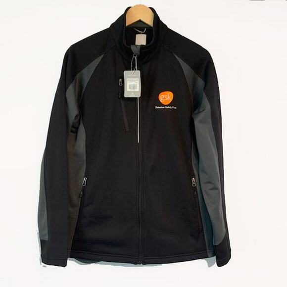 New ELEVATE Sport Women Black/Grey Softshell Jacket GSK Logo | XL - Picture 1 of 7